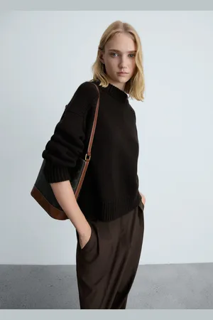 MANGO Shopper bag with metallic detail
