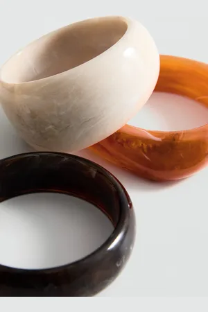 MANGO Set of 3 combined bracelets