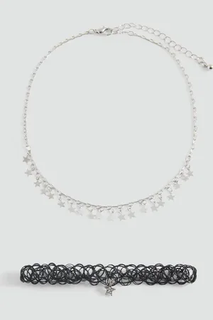 MANGO Set 2 combined necklaces
