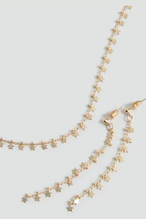 MANGO Necklace and earrings set