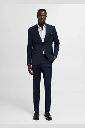 MANGO Milan slim-fit suit trousers