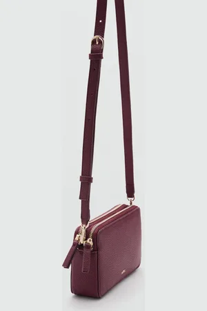 MANGO Shoulder bag with double zip