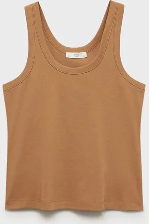 MANGO Top pyjamas cotton suspenders