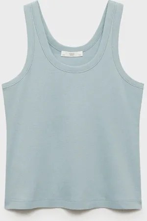 MANGO Top pyjamas cotton suspenders
