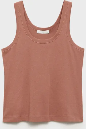 MANGO Top pyjamas cotton suspenders