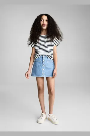 MANGO Cut-out t-shirt with striped shoulders