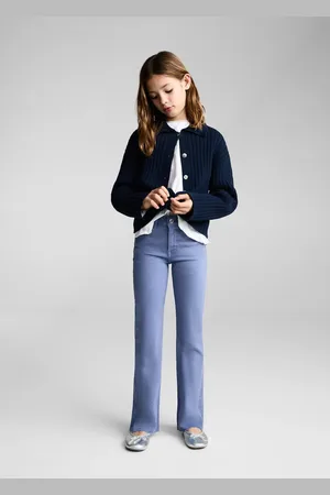 MANGO Frayed low-rise skinny jeans