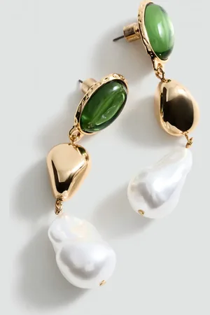 MANGO Mixed bead earrings