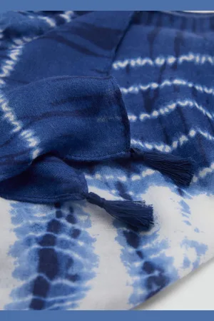 MANGO Tie-dye scarf