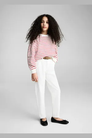 MANGO Striped cotton-blend sweatshirt