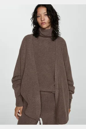 MANGO Knitted pyjama cardigan
