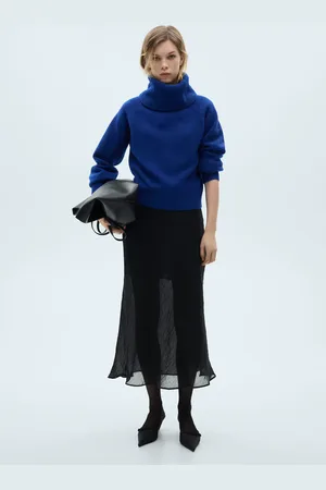 MANGO Turtleneck knitted sweater