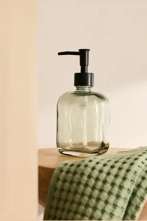 MANGO Glass soap dispenser