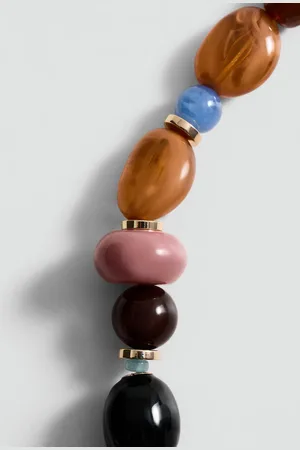 MANGO Combined ball necklace
