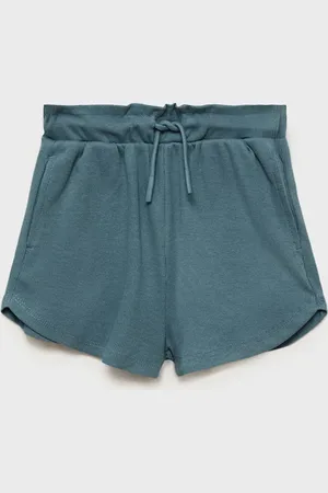 MANGO Elastic waist shorts