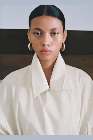 MANGO Hoop earrings