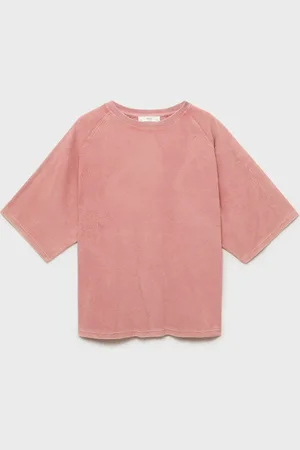 MANGO Terry cotton overdyed sweatshirt
