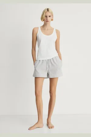 MANGO Striped two-piece pyjamas