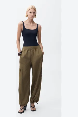 MANGO Cargo trousers with adjustable hem