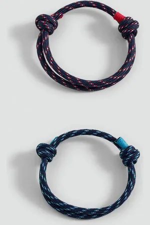MANGO Cord bracelet set