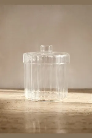 MANGO Borosilicate bathroom jar