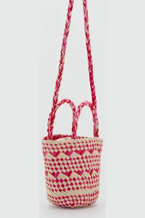 MANGO Braided mini bag