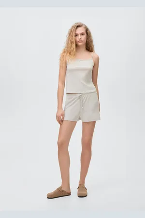 MANGO Swiss-embroidered pyjama set