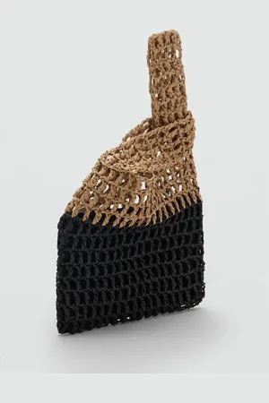MANGO Crochet handbag