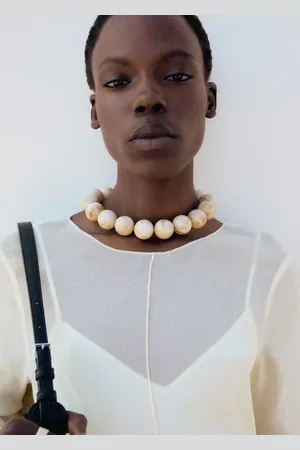 MANGO Maxi ball necklace