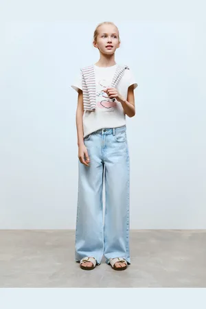 MANGO Embroidered printed T-shirt