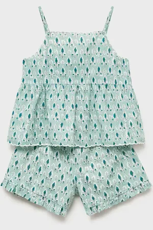 MANGO Pyjama shorts with ruffles