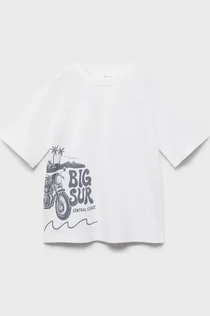 MANGO Short-sleeved printed t-shirt
