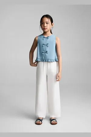 MANGO Bows fluid blouse