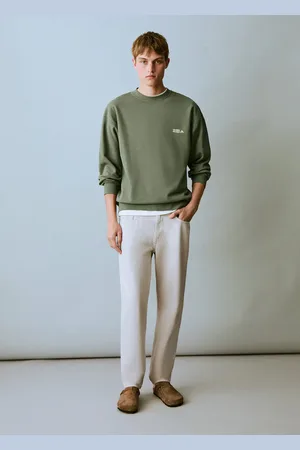 MANGO Message cotton sweatshirt