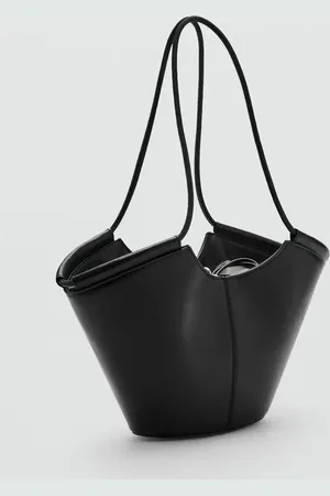 MANGO Shopper-style shoulder bag
