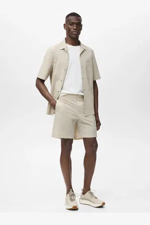 MANGO Water-repellent bermuda shorts