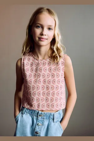 MANGO Buttoned printed blouse
