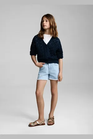 MANGO Openwork knit cardigan