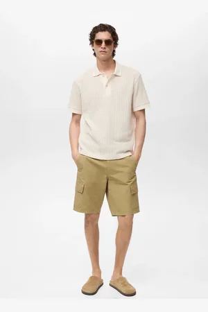 MANGO Cargo Bermuda shorts