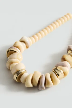 MANGO Mixed bead necklace