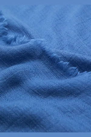 MANGO Frayed edge scarf
