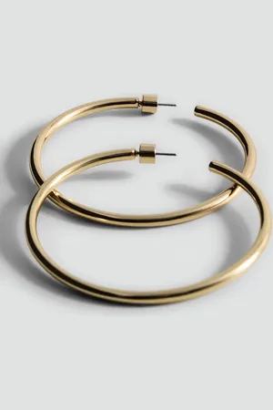 MANGO Hoop earrings