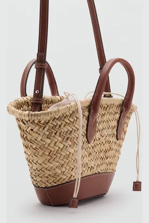 MANGO Small natural fibre basket