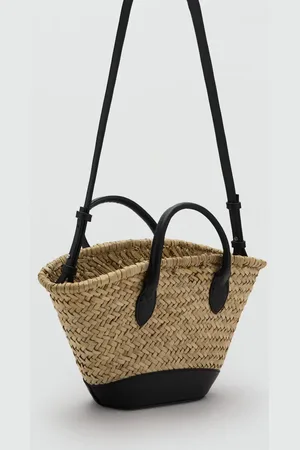 MANGO Small natural fibre basket