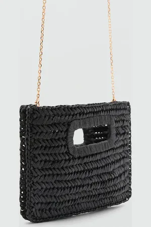 MANGO Natural fibre bag