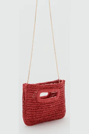 MANGO Natural fibre bag