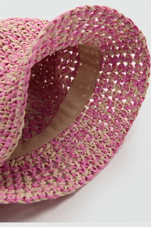 MANGO Raffia hat