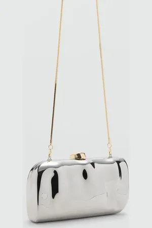 MANGO Chain clutch bag
