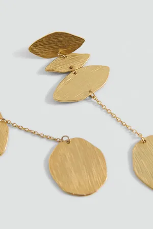 MANGO Combined-shape earrings