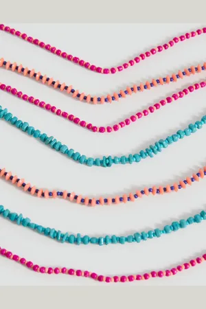 MANGO Multiple pendant necklace